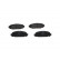 Brake Pad Set, disc brake KBP-9037 Kavo parts, Thumbnail 4