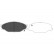 Brake Pad Set, disc brake KBP-9039 Kavo parts