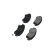 Brake Pad Set, disc brake KBP-9042 Kavo parts, Thumbnail 3