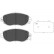 Brake Pad Set, disc brake KBP-9044 Kavo parts