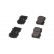 Brake Pad Set, disc brake KBP-9049 Kavo parts, Thumbnail 3