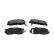 Brake Pad Set, disc brake KBP-9050 Kavo parts, Thumbnail 2