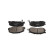 Brake Pad Set, disc brake KBP-9050 Kavo parts, Thumbnail 4