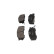 Brake Pad Set, disc brake KBP-9050 Kavo parts, Thumbnail 5