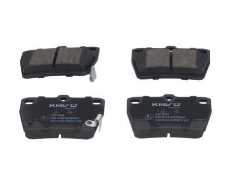 Brake Pad Set, disc brake KBP-9068 Kavo parts, Image 2