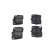 Brake Pad Set, disc brake KBP-9068 Kavo parts, Thumbnail 5