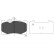 Brake Pad Set, disc brake KBP-9071 Kavo parts, Thumbnail 2