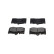 Brake Pad Set, disc brake KBP-9071 Kavo parts, Thumbnail 4