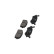 Brake Pad Set, disc brake KBP-9074 Kavo parts, Thumbnail 3