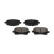 Brake Pad Set, disc brake KBP-9076 Kavo parts, Thumbnail 2