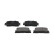 Brake Pad Set, disc brake KBP-9077 Kavo parts, Thumbnail 2