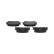 Brake Pad Set, disc brake KBP-9077 Kavo parts, Thumbnail 4