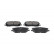 Brake Pad Set, disc brake KBP-9080 Kavo parts, Thumbnail 2