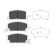 Brake Pad Set, disc brake KBP-9082 Kavo parts, Thumbnail 2