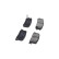 Brake Pad Set, disc brake KBP-9082 Kavo parts, Thumbnail 3