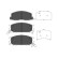 Brake Pad Set, disc brake KBP-9084 Kavo parts