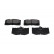 Brake Pad Set, disc brake KBP-9085 Kavo parts, Thumbnail 2