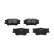 Brake Pad Set, disc brake KBP-9086 Kavo parts, Thumbnail 2