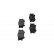 Brake Pad Set, disc brake KBP-9086 Kavo parts, Thumbnail 5