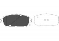 Brake Pad Set, disc brake KBP-9090 Kavo parts