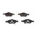 Brake Pad Set, disc brake KBP-9091 Kavo parts, Thumbnail 3