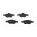 Brake Pad Set, disc brake KBP-9091 Kavo parts, Thumbnail 5