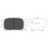 Brake Pad Set, disc brake KBP-9092 Kavo parts