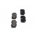 Brake Pad Set, disc brake KBP-9096 Kavo parts, Thumbnail 5