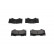 Brake Pad Set, disc brake KBP-9098 Kavo parts, Thumbnail 4