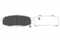 Brake Pad Set, disc brake KBP-9099 Kavo parts