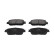 Brake Pad Set, disc brake KBP-9105 Kavo parts, Thumbnail 2