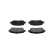 Brake Pad Set, disc brake KBP-9105 Kavo parts, Thumbnail 4