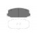 Brake Pad Set, disc brake KBP-9126 Kavo parts