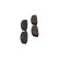 Brake Pad Set, disc brake KBP-9126 Kavo parts, Thumbnail 5