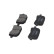 Brake Pad Set, disc brake KBP-9129 Kavo parts, Thumbnail 3