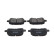 Brake Pad Set, disc brake KBP-9129 Kavo parts, Thumbnail 4