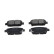 Brake Pad Set, disc brake KBP-9134 Kavo parts, Thumbnail 2