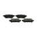 Brake Pad Set, disc brake KBP-9141 Kavo parts