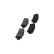 Brake Pad Set, disc brake KBP-9141 Kavo parts, Thumbnail 2