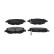 Brake Pad Set, disc brake KBP-9143 Kavo parts, Thumbnail 2