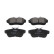 Brake Pad Set, disc brake KBP-9147 Kavo parts, Thumbnail 2