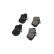 Brake Pad Set, disc brake KBP-9147 Kavo parts, Thumbnail 3