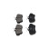 Brake Pad Set, disc brake KBP-9147 Kavo parts, Thumbnail 5