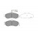 Brake Pad Set, disc brake KBP-9148 Kavo parts