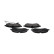 Brake Pad Set, disc brake KBP-9148 Kavo parts, Thumbnail 4