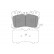Brake Pad Set, disc brake KBP-9150 Kavo parts