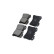 Brake Pad Set, disc brake KBP-9150 Kavo parts, Thumbnail 3