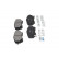 Brake Pad Set, disc brake KBP-9159 Kavo parts, Thumbnail 4