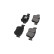 Brake pad set, disc brake KBP-9164 Kavo parts, Thumbnail 2