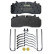 Brake Pad Set, disc brake Lightweight Technology 2928401 Textar